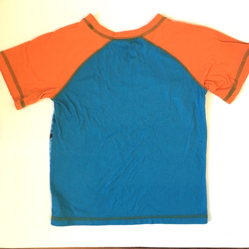 Disney Planes Boys Pajama Set -Sz 5/6 Blue/Orange - Picture 4 of 8